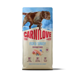 Carnilove True Fresh Dog Dry Fish & Turkey for Adult All Breeds 12 kg