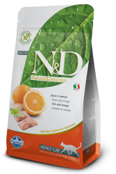 Farmina N&D cat GF adult fish & orange 0,3 kg
