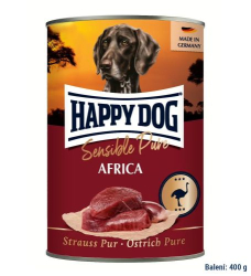 Happy Dog Strau� Pur Africa p�trosie 400 g