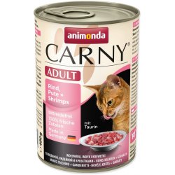 Animonda CARNY� cat Adult hov�dzie,morka a krevety 400 g konzerva
