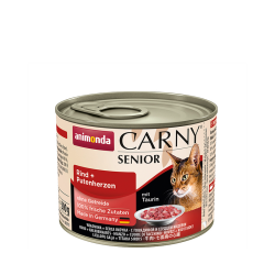 Animonda CARNY� cat Senior hov�dzie a mor�acie srdie�ka 200 g konzerva