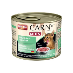 Animonda CARNY� cat Kitten hov�dzie,kura a kr�lik 200 g konzerva