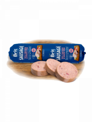 Brit Sausage Chicken & White Fish 800g