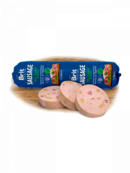 Brit Sausage Turkey & Peas 800g