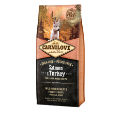 Carnilove Salmon & Turkey for Large Breed Puppy 12kg