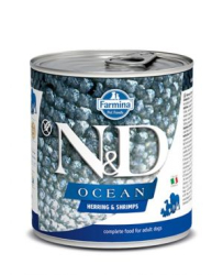 Farmina N&D dog OCEAN Herring & Shrimps konzerva 285 g