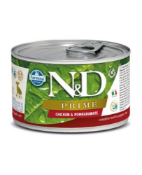 Farmina N&D dog PRIME Chicken & Pomegranate Puppy konzerva 140 g