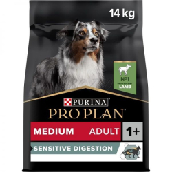 Purina Pro Plan Medium Adult Sensitive Digestion jah�acie 14 kg