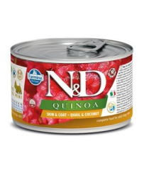 Farmina N&D dog QUINOA Quail & Coconut konzerva 140 g